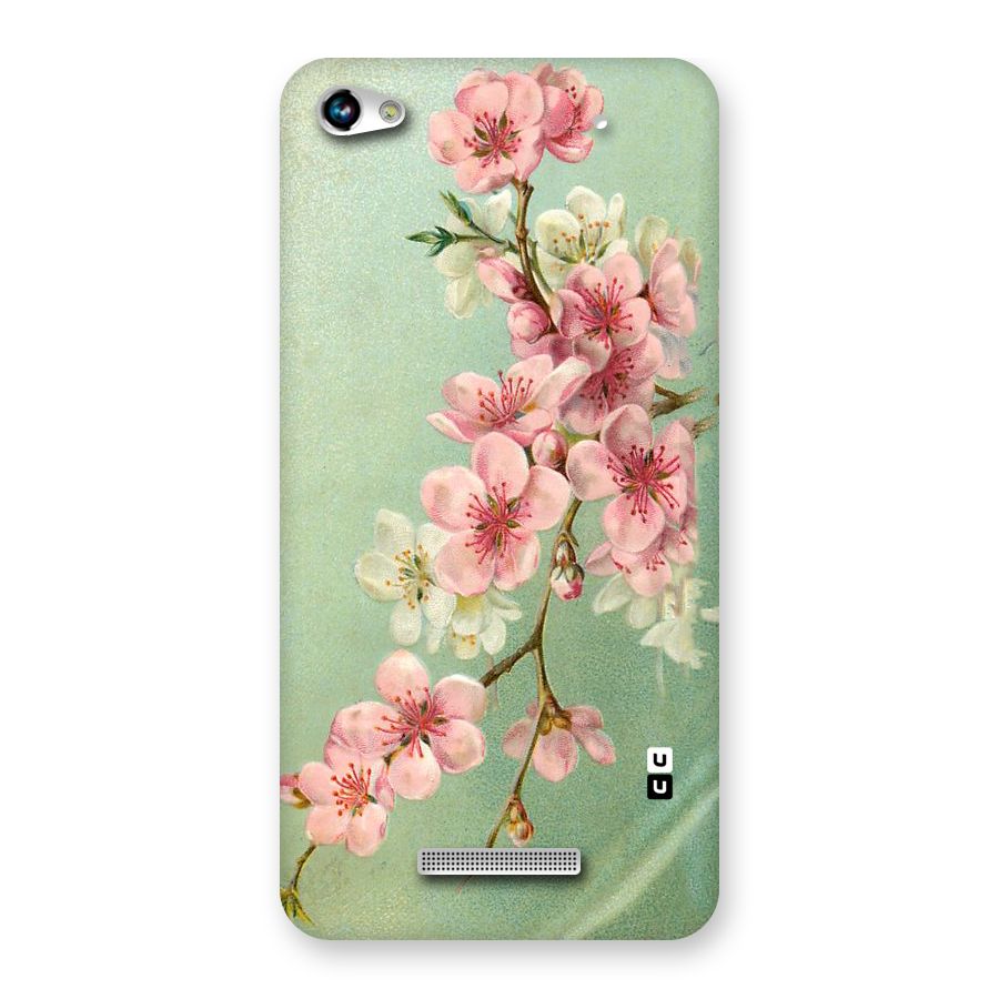 Blossom Cherry Design Back Case for Micromax Hue 2