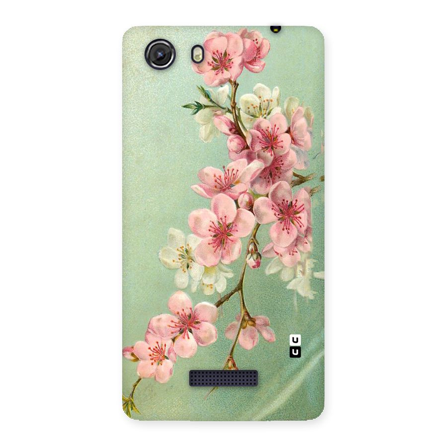 Blossom Cherry Design Back Case for Micromax Unite 3