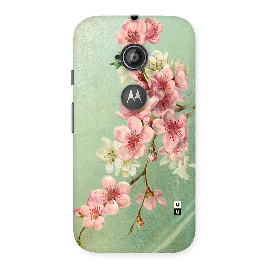 Blossom Cherry Design Back Case for Moto E 2nd Gen