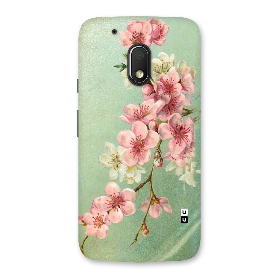 Blossom Cherry Design Back Case for Moto G4 Play