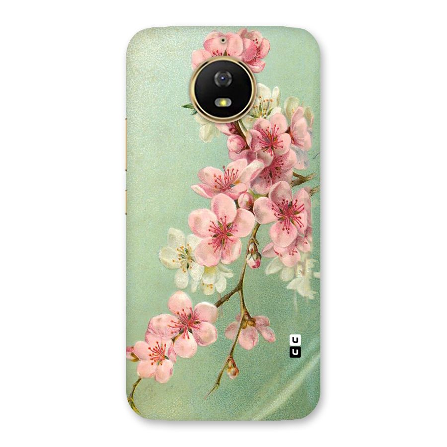 Blossom Cherry Design Back Case for Moto G5s