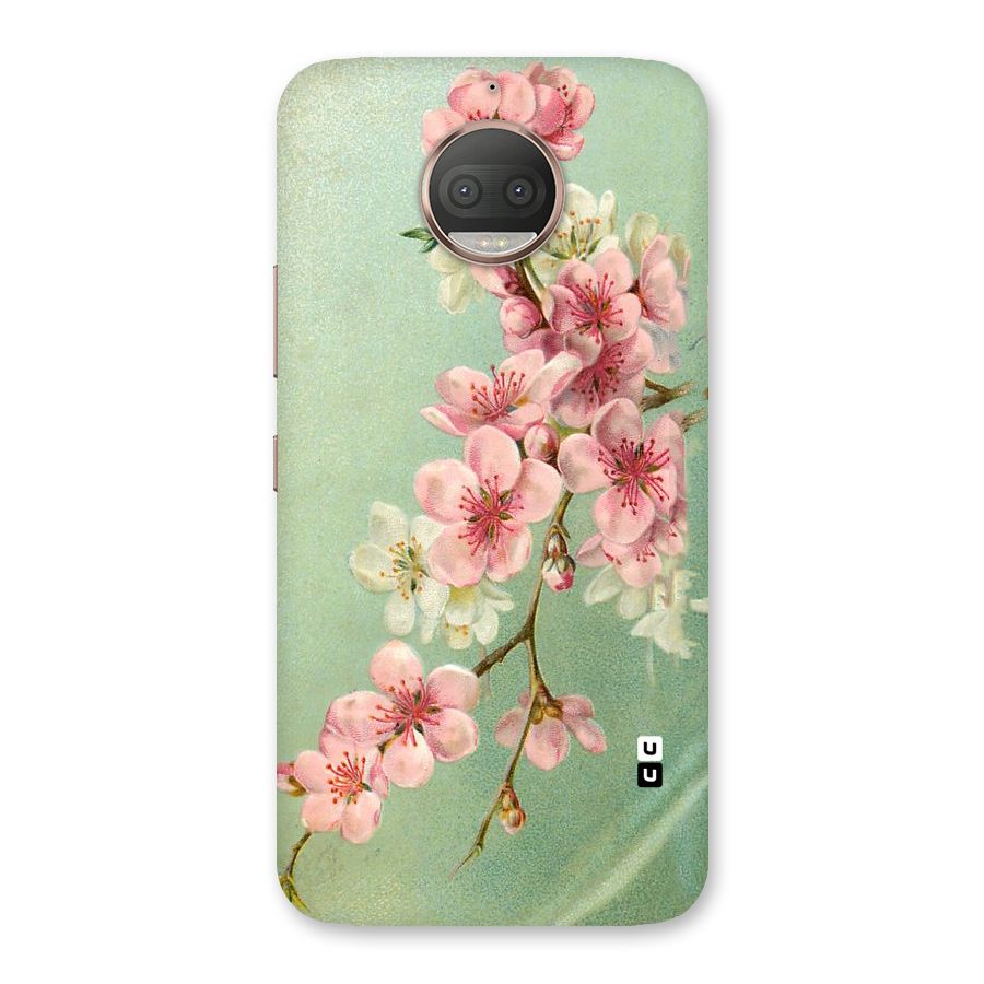 Blossom Cherry Design Back Case for Moto G5s Plus
