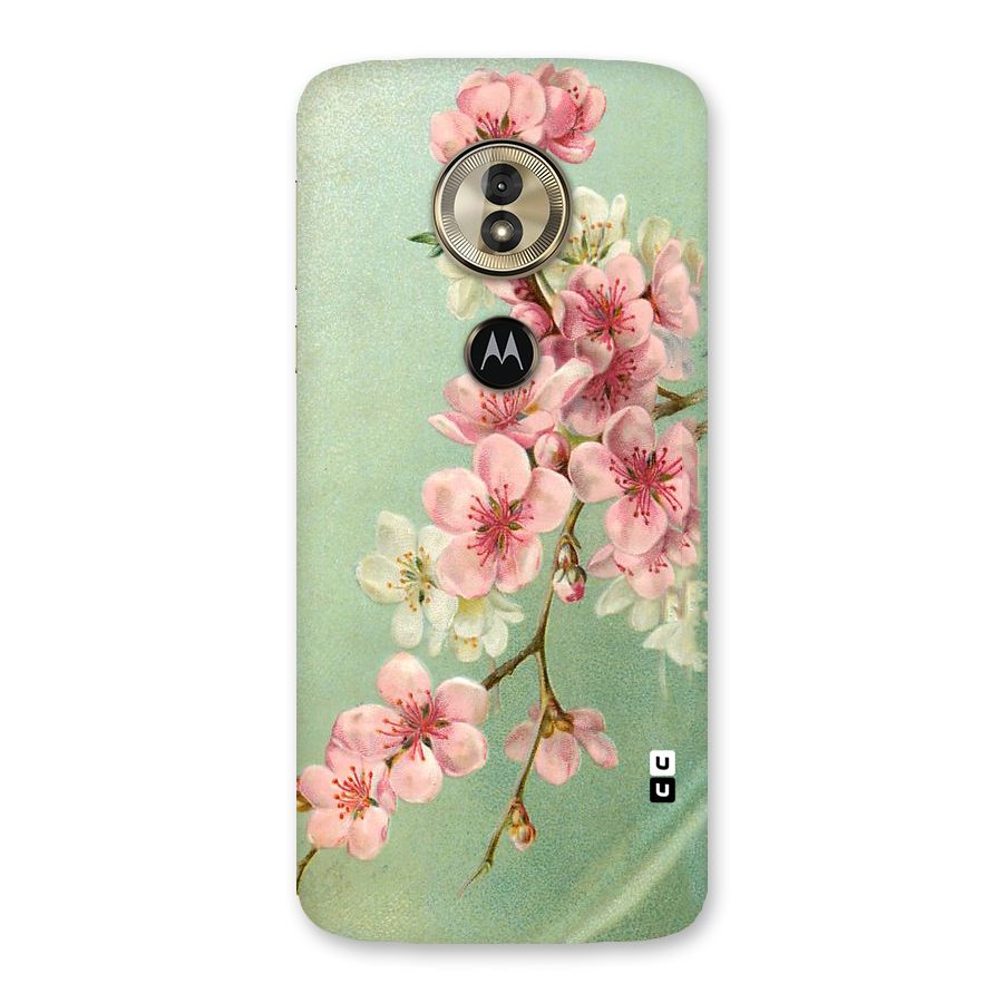 Blossom Cherry Design Back Case for Moto G6 Play
