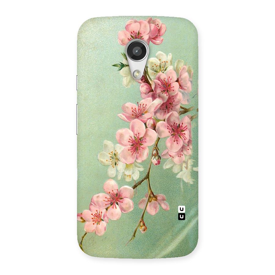 Blossom Cherry Design Back Case for Moto G 2nd Gen