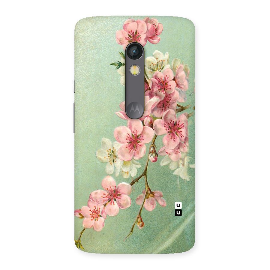 Blossom Cherry Design Back Case for Moto X Play