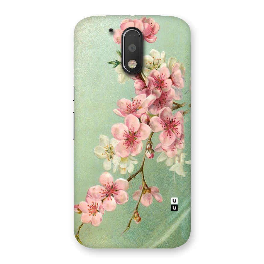Blossom Cherry Design Back Case for Motorola Moto G4