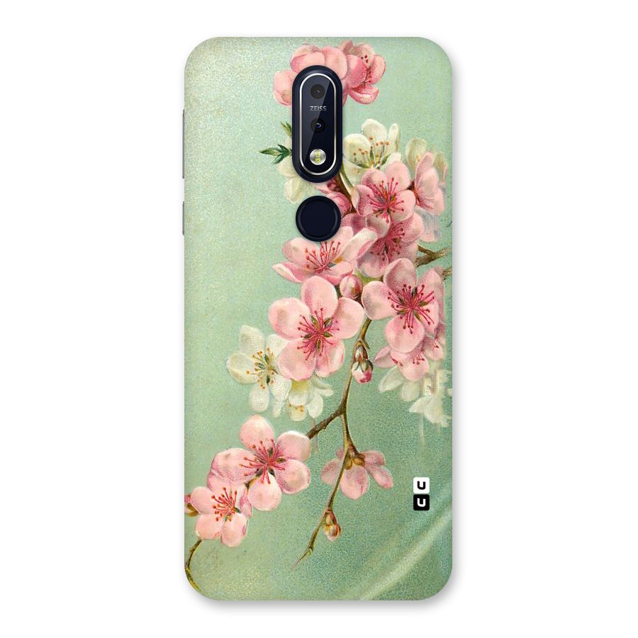 Blossom Cherry Design Back Case for Nokia 7.1