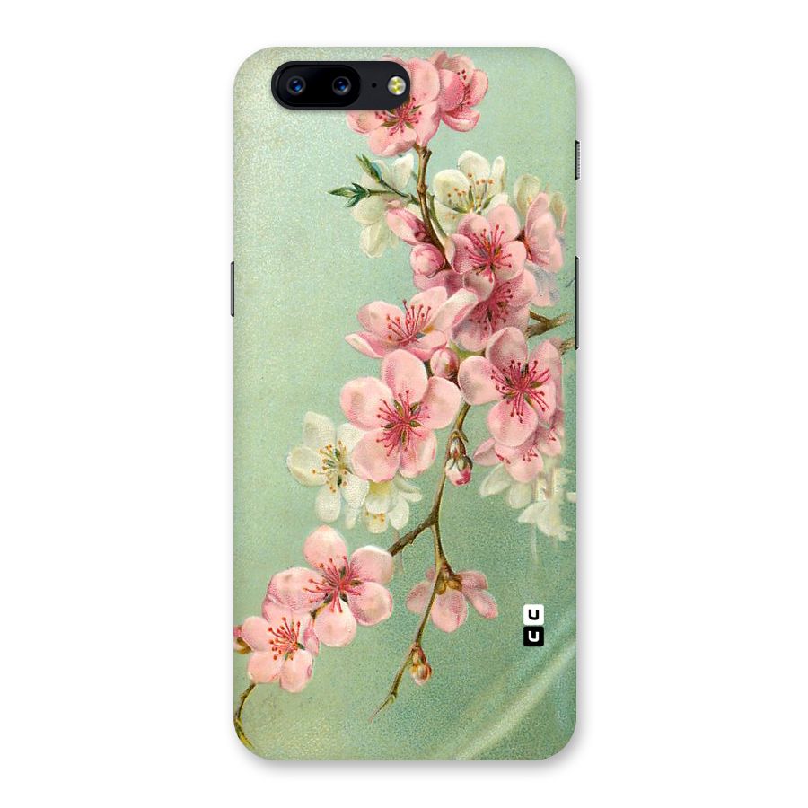 Blossom Cherry Design Back Case for OnePlus 5