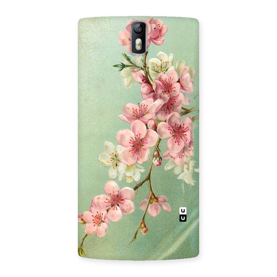 Blossom Cherry Design Back Case for One Plus One