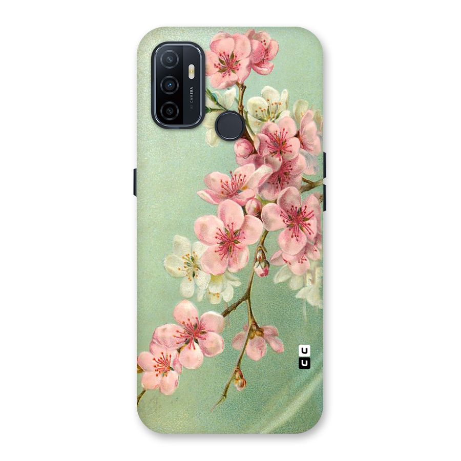 Blossom Cherry Design Back Case for Oppo A32