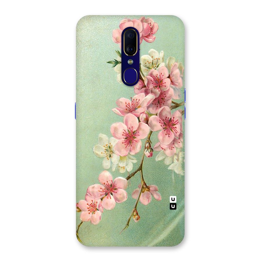 Blossom Cherry Design Back Case for Oppo F11