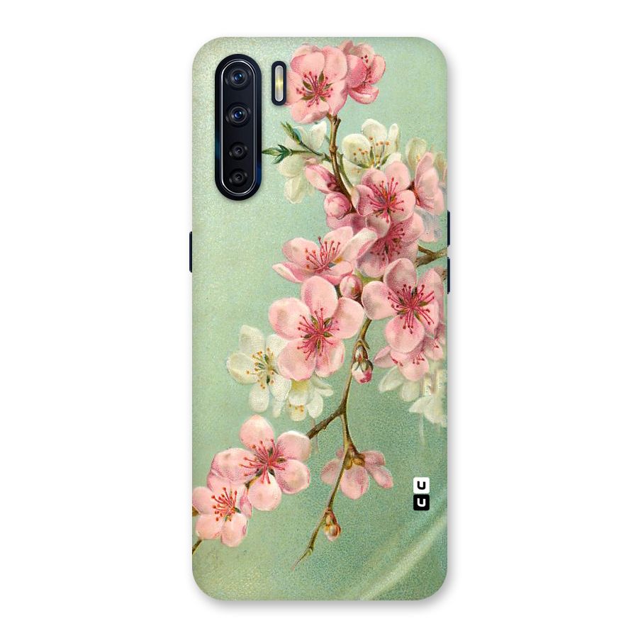 Blossom Cherry Design Back Case for Oppo F15