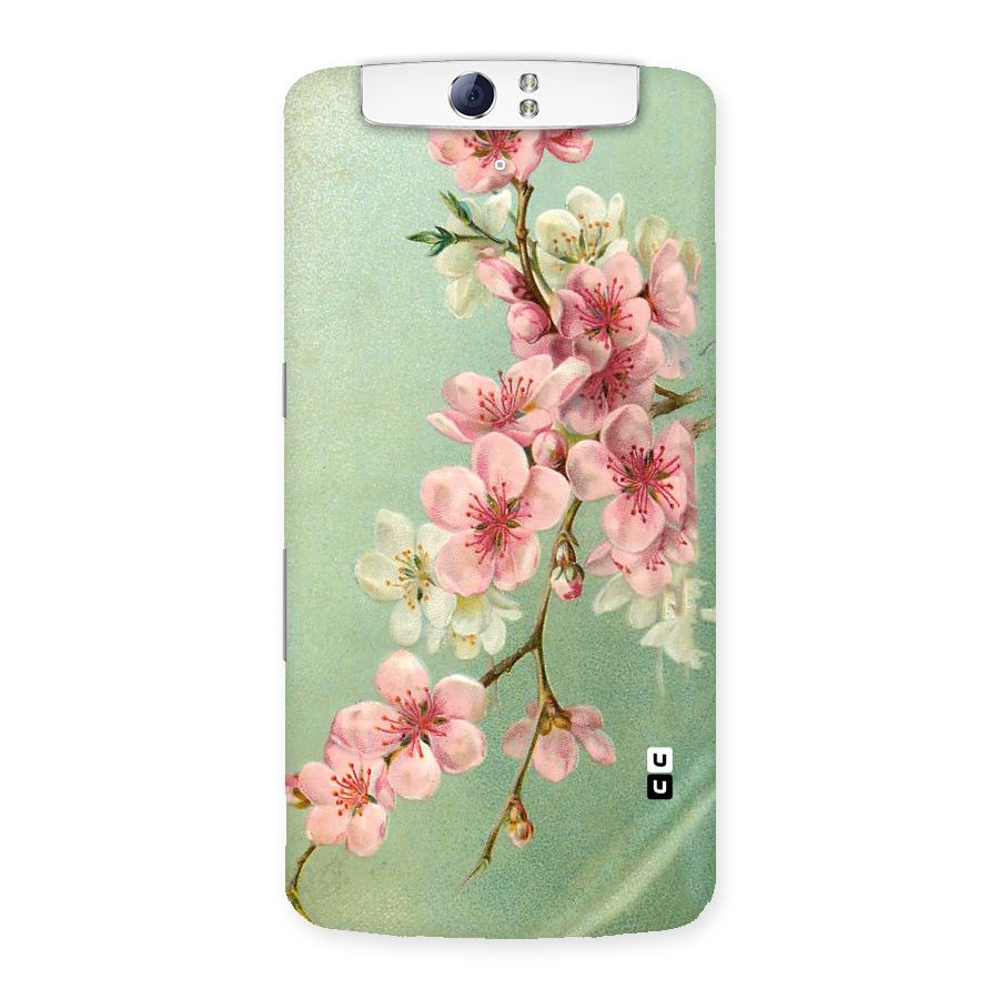 Blossom Cherry Design Back Case for Oppo N1