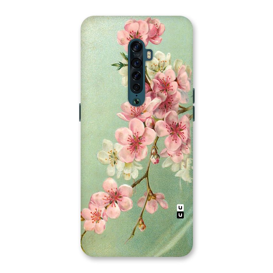 Blossom Cherry Design Back Case for Oppo Reno2