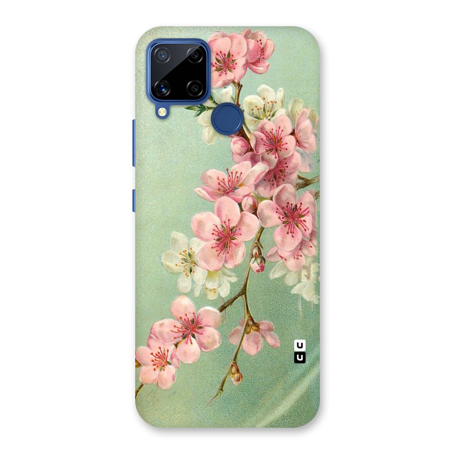 Blossom Cherry Design Back Case for Realme C15