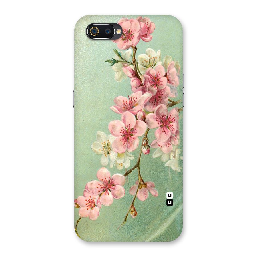 Blossom Cherry Design Back Case for Realme C2