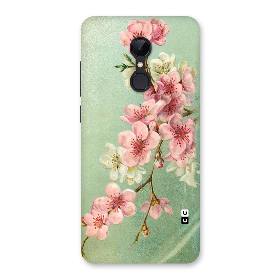 Blossom Cherry Design Back Case for Redmi 5