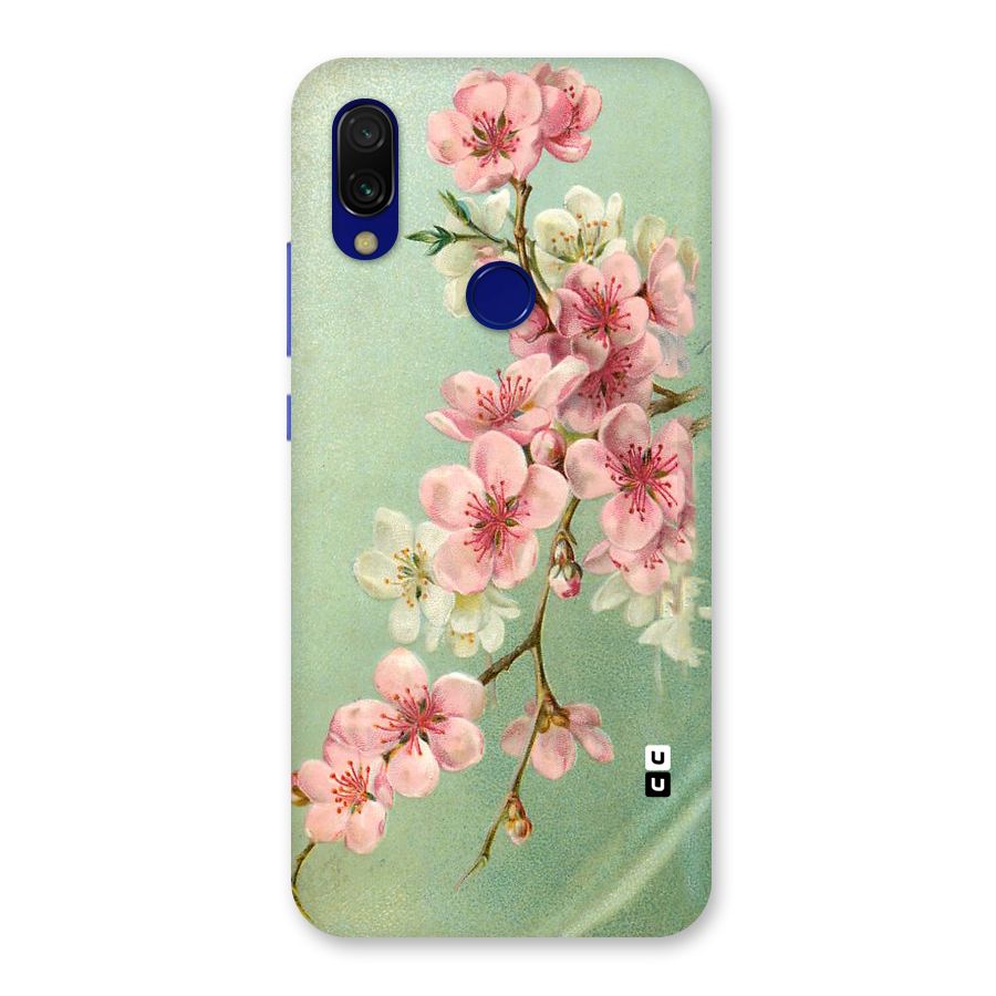 Blossom Cherry Design Back Case for Redmi 7