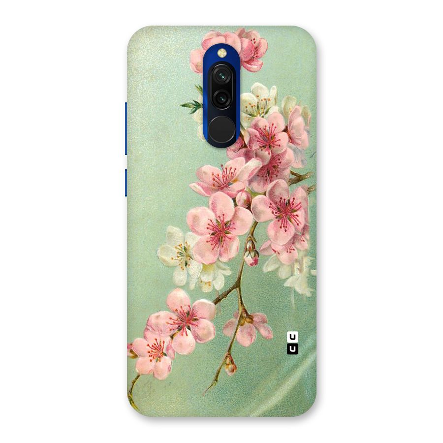 Blossom Cherry Design Back Case for Redmi 8