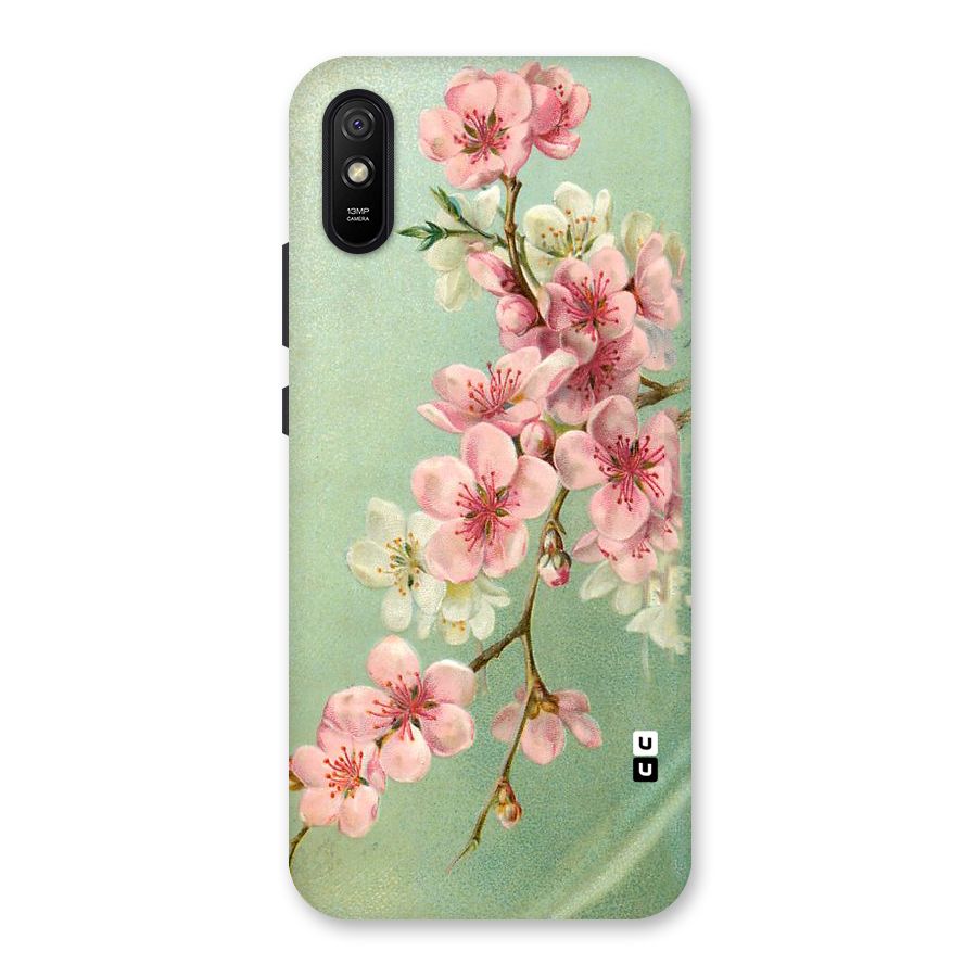 Blossom Cherry Design Back Case for Redmi 9A