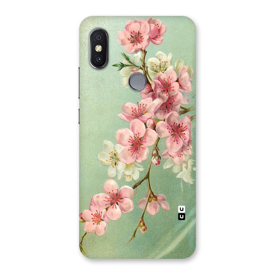 Blossom Cherry Design Back Case for Redmi Y2