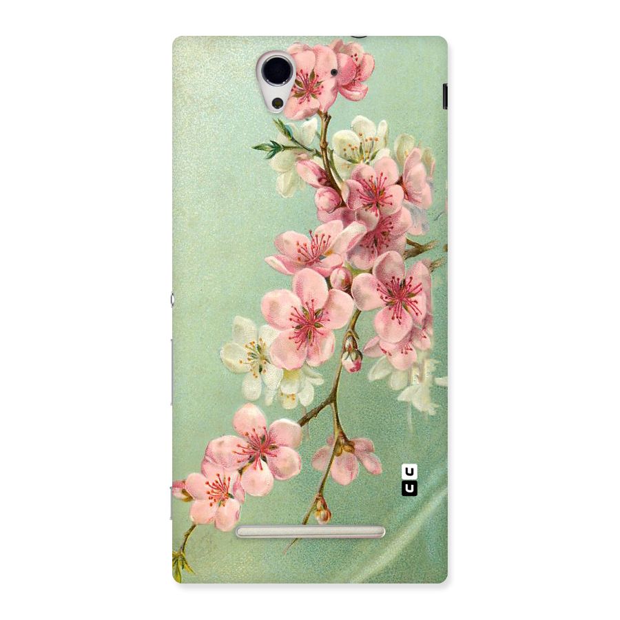 Blossom Cherry Design Back Case for Sony Xperia C3