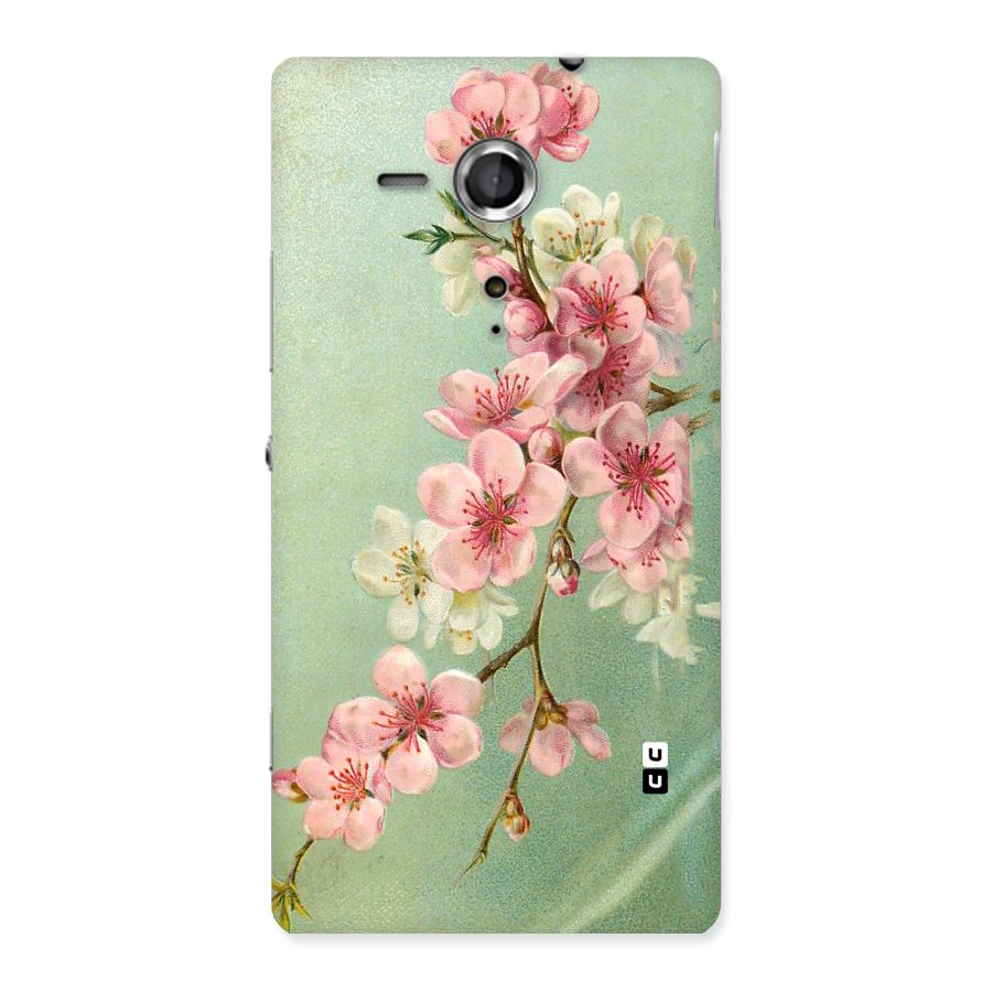 Blossom Cherry Design Back Case for Sony Xperia SP