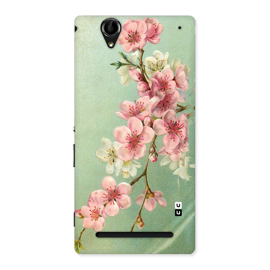 Blossom Cherry Design Back Case for Sony Xperia T2