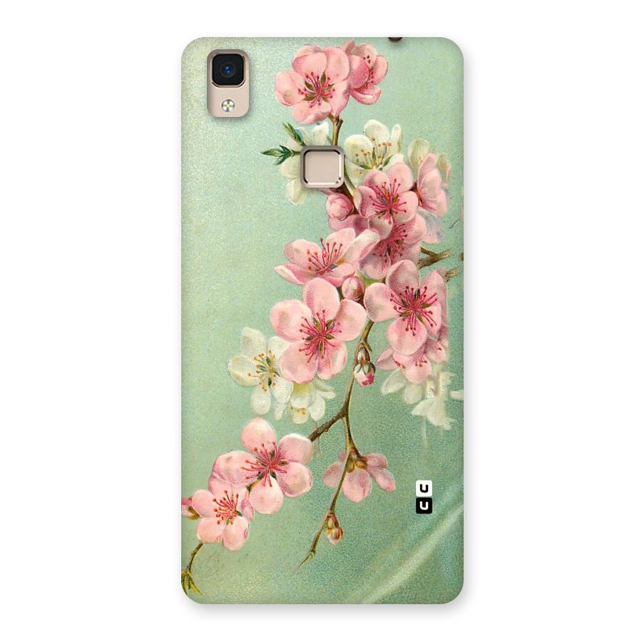Blossom Cherry Design Back Case for V3 Max