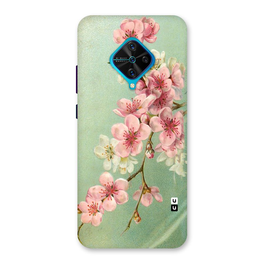 Blossom Cherry Design Back Case for Vivo S1 Pro