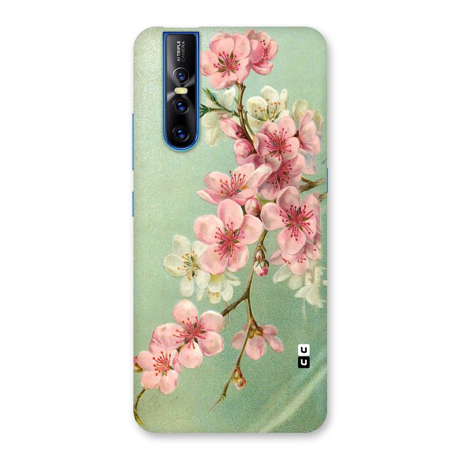Blossom Cherry Design Back Case for Vivo V15 Pro
