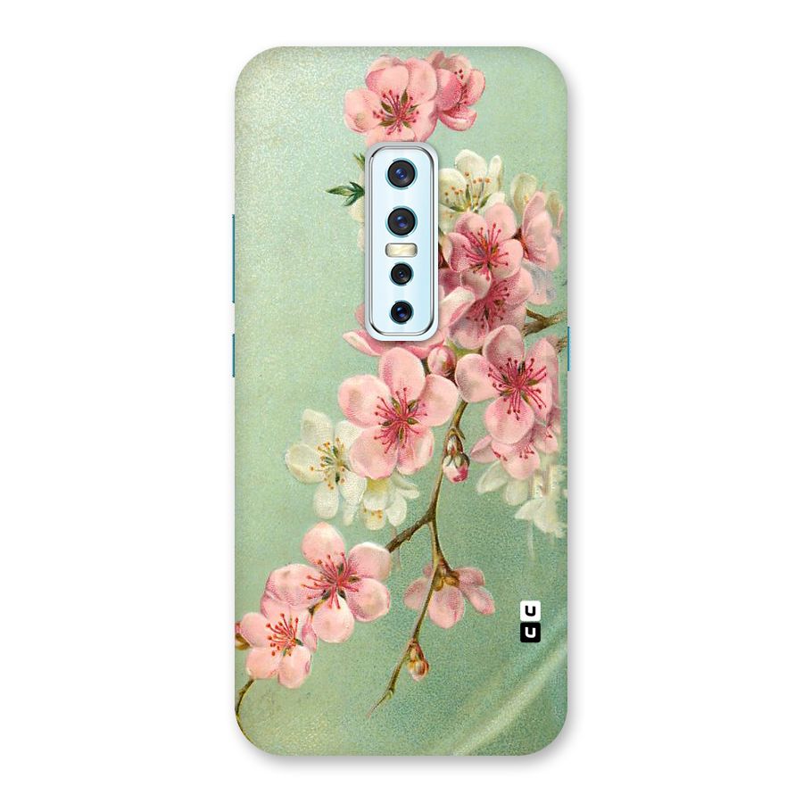 Blossom Cherry Design Back Case for Vivo V17 Pro