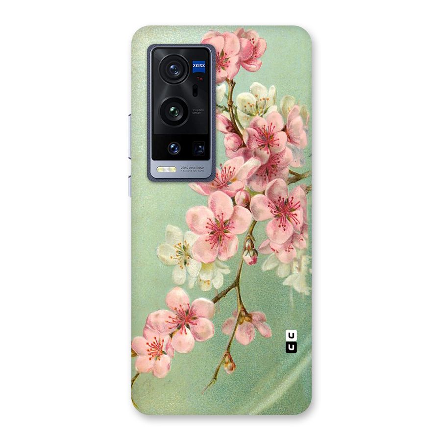 Blossom Cherry Design Back Case for Vivo X60 Pro Plus