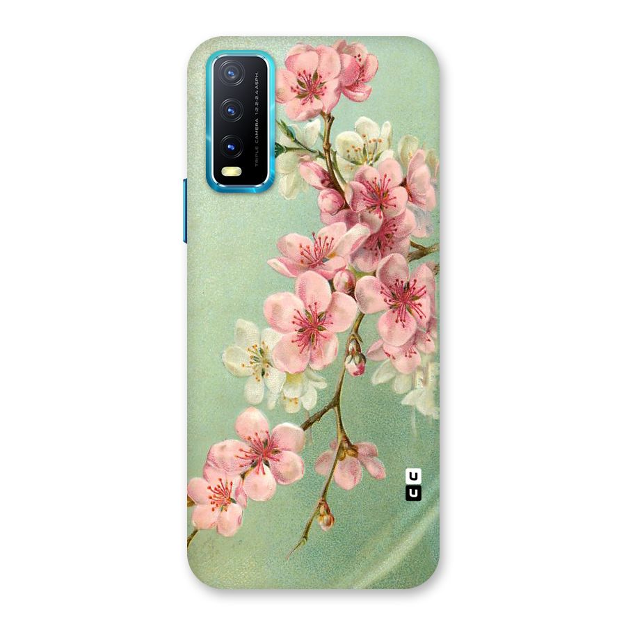 Blossom Cherry Design Back Case for Vivo Y20