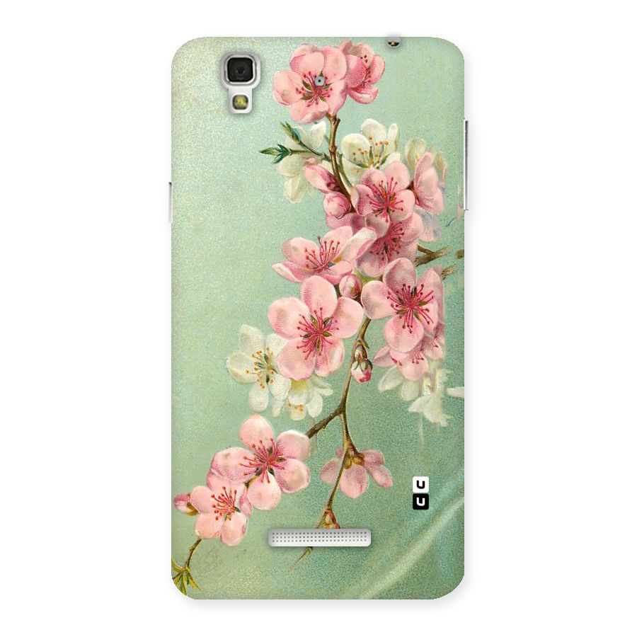 Blossom Cherry Design Back Case for YU Yureka Plus