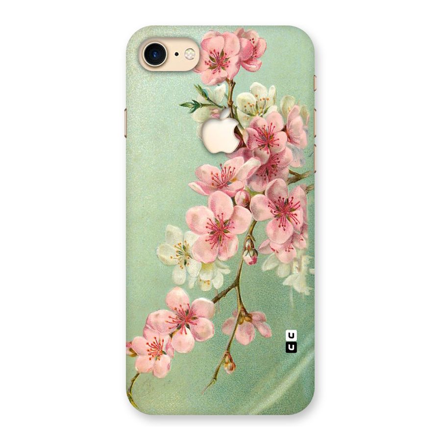 Blossom Cherry Design Back Case for iPhone 7 Apple Cut