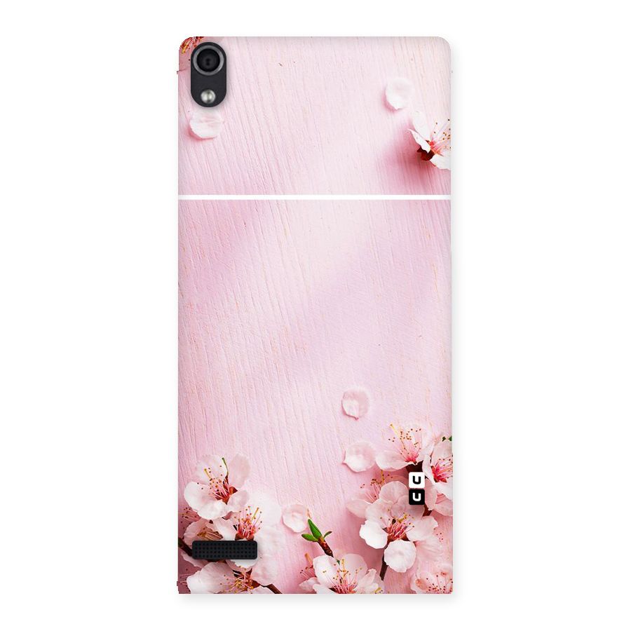 Blossom Frame Pink Back Case for Ascend P6