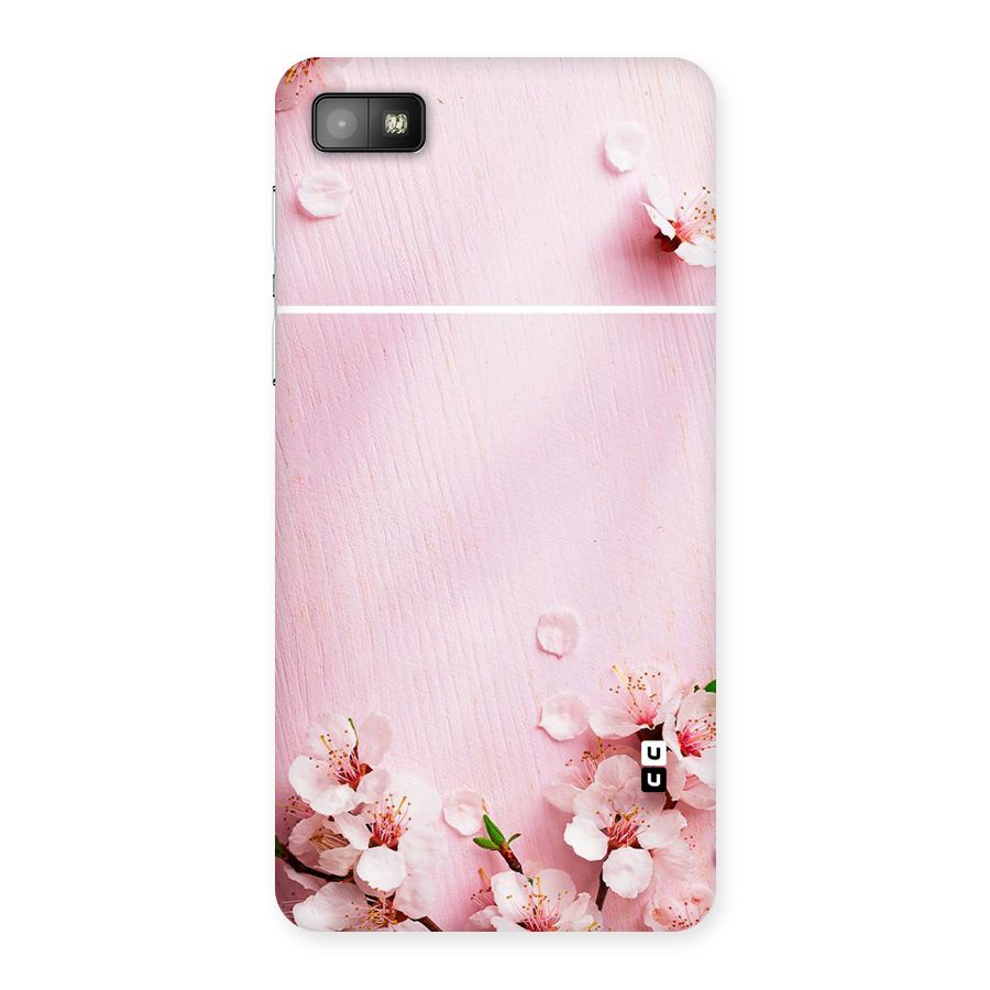 Blossom Frame Pink Back Case for Blackberry Z10