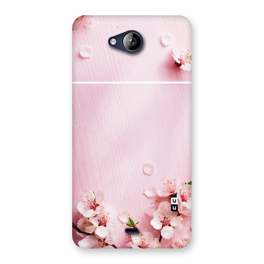 Blossom Frame Pink Back Case for Canvas Play Q355