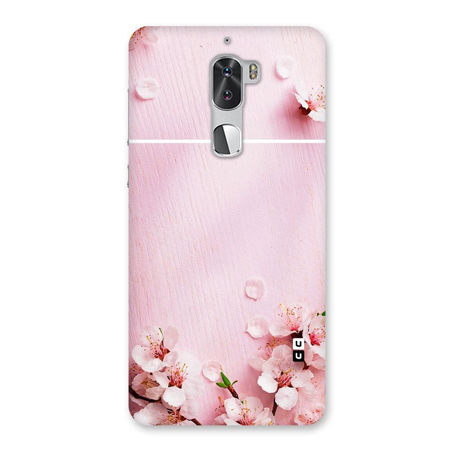 Blossom Frame Pink Back Case for Coolpad Cool 1