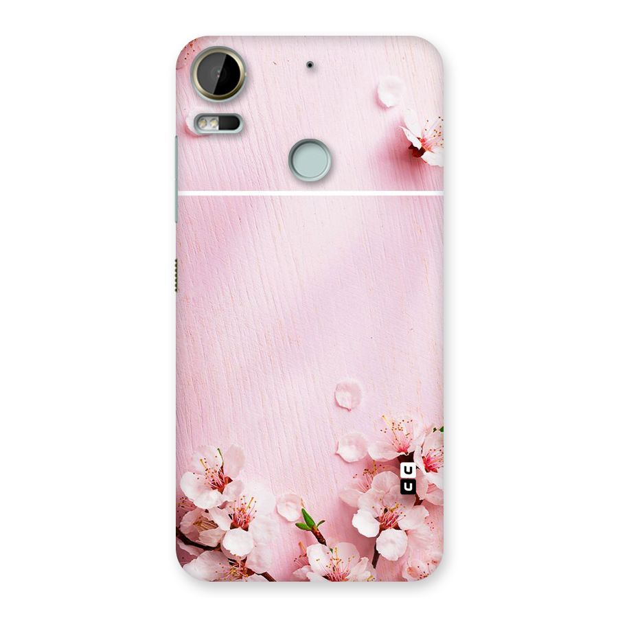 Blossom Frame Pink Back Case for Desire 10 Pro