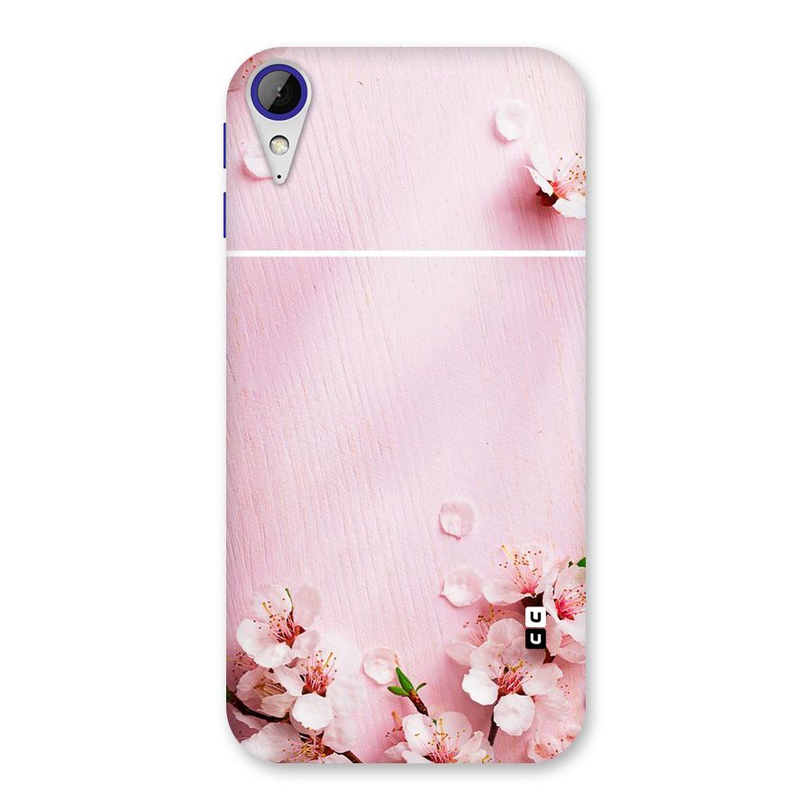 Blossom Frame Pink Back Case for Desire 830