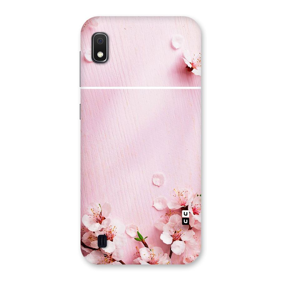 Blossom Frame Pink Back Case for Galaxy A10