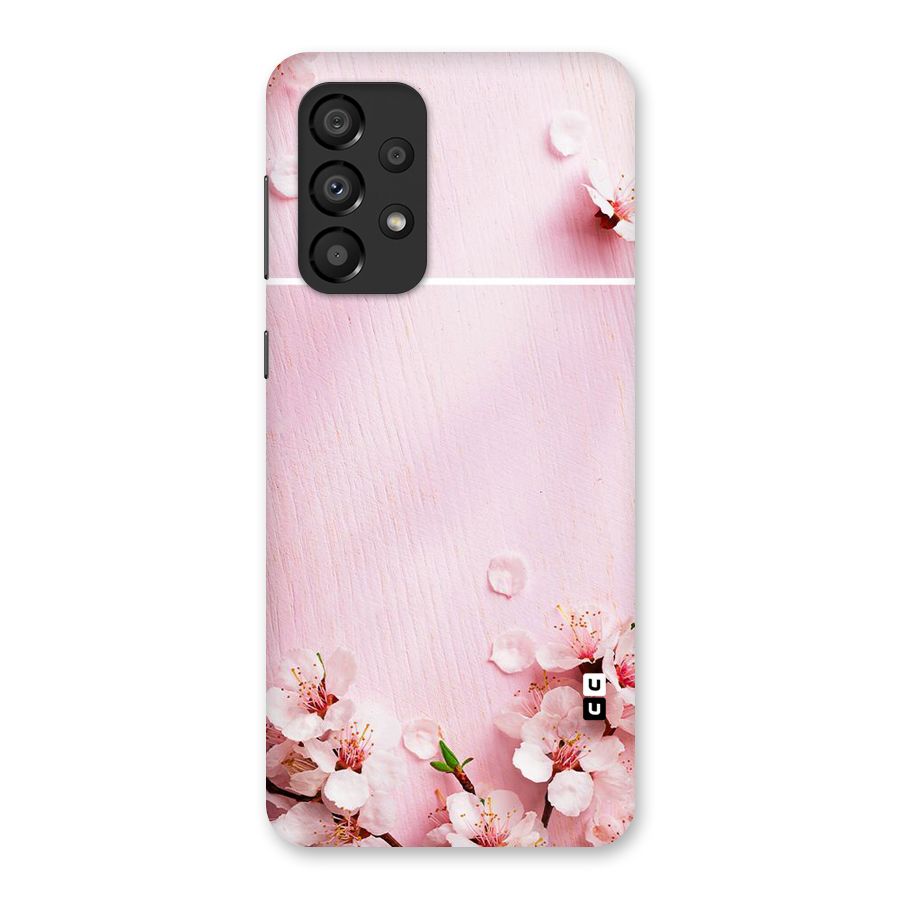 Blossom Frame Pink Back Case for Galaxy A33 5G