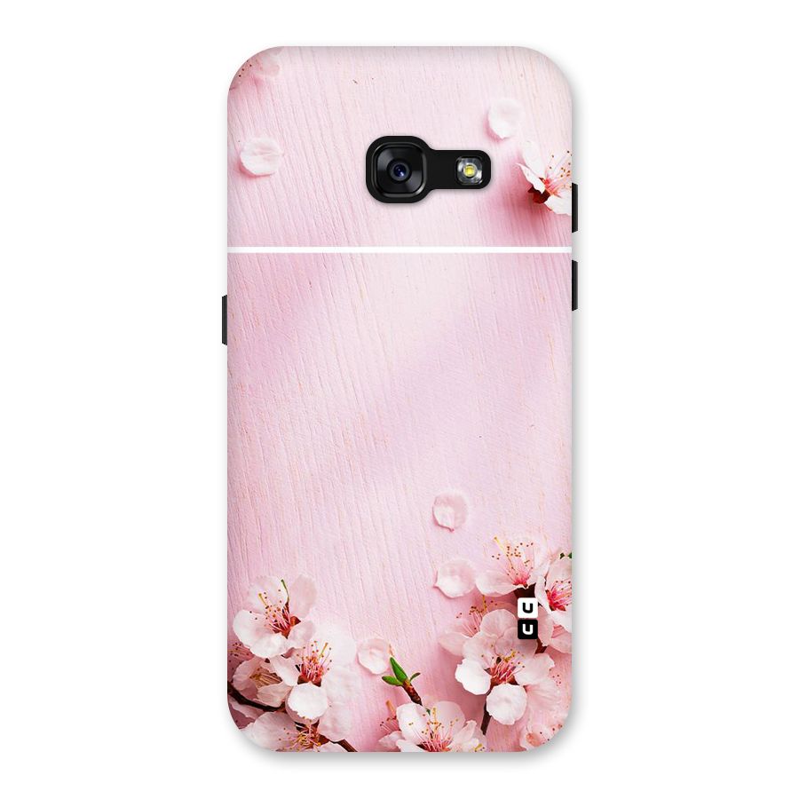 Blossom Frame Pink Back Case for Galaxy A3 (2017)
