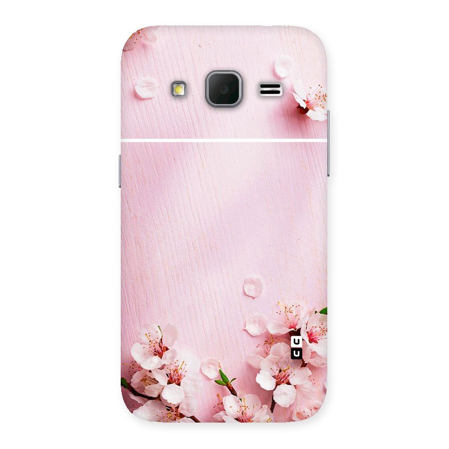 Blossom Frame Pink Back Case for Galaxy Core Prime