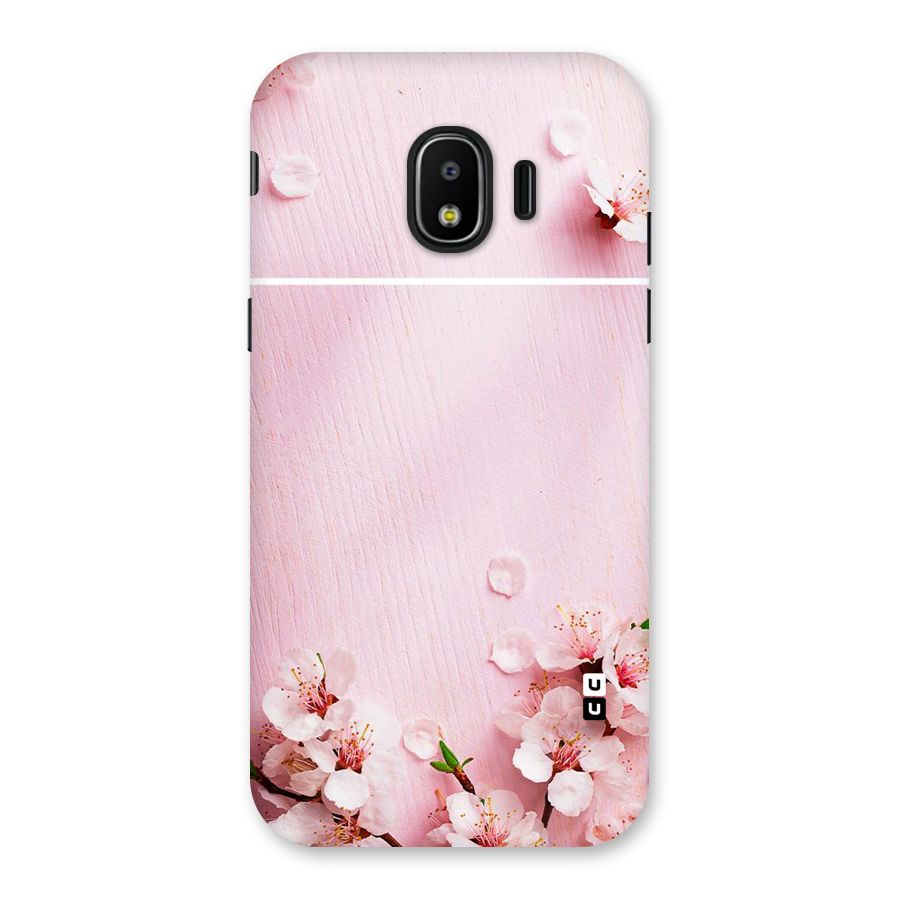 Blossom Frame Pink Back Case for Galaxy J2 Pro 2018