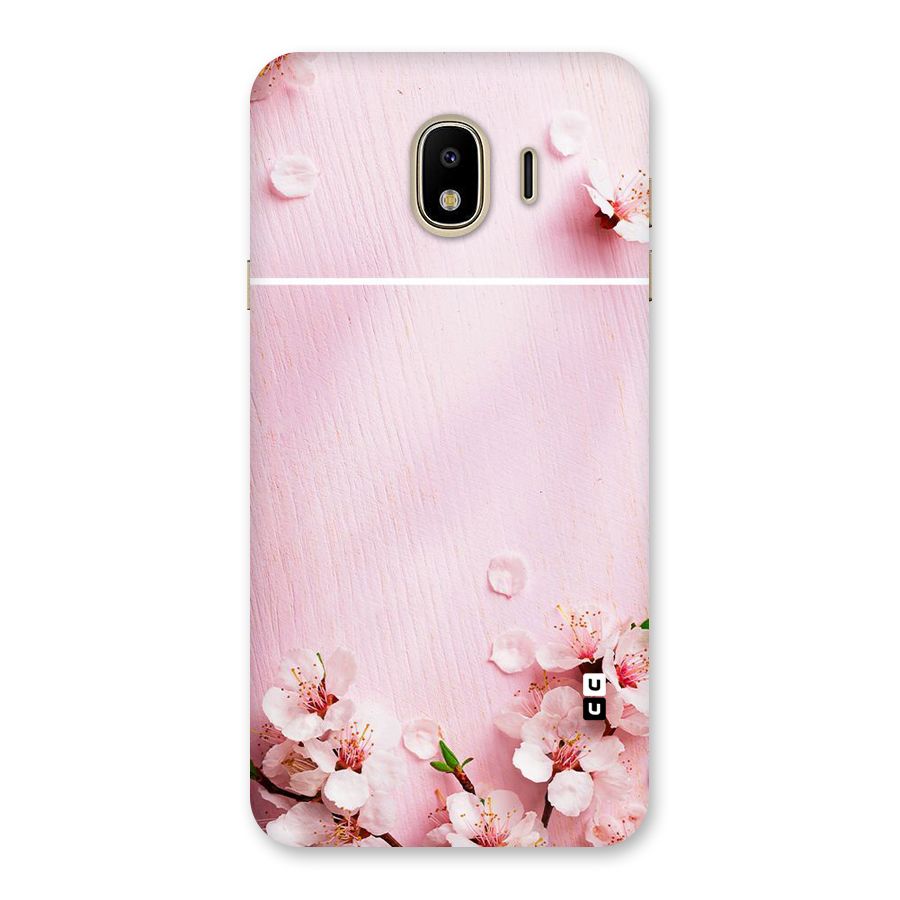 Blossom Frame Pink Back Case for Galaxy J4