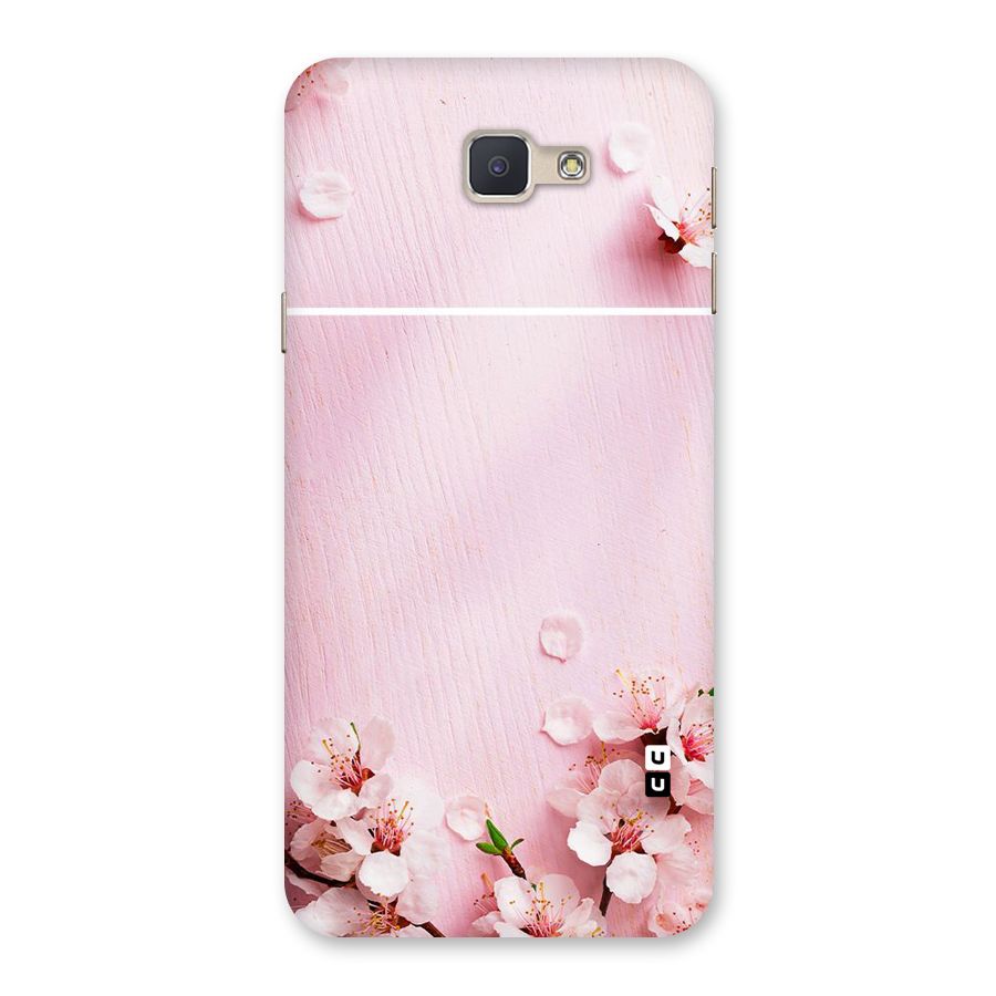 Blossom Frame Pink Back Case for Galaxy J5 Prime
