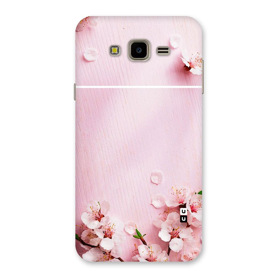 Blossom Frame Pink Back Case for Galaxy J7 Nxt